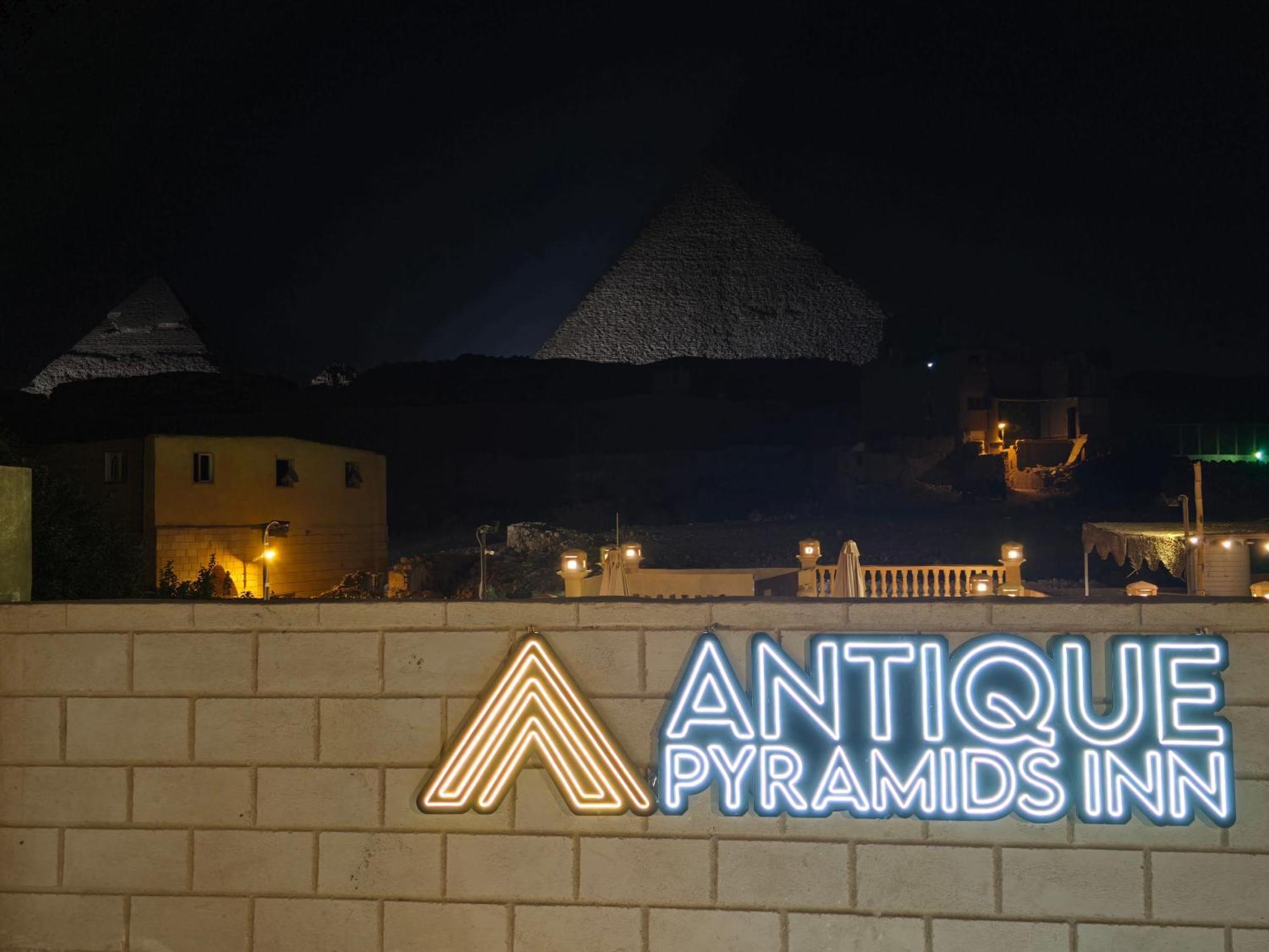 Antique Pyramids Inn Gíza Kültér fotó