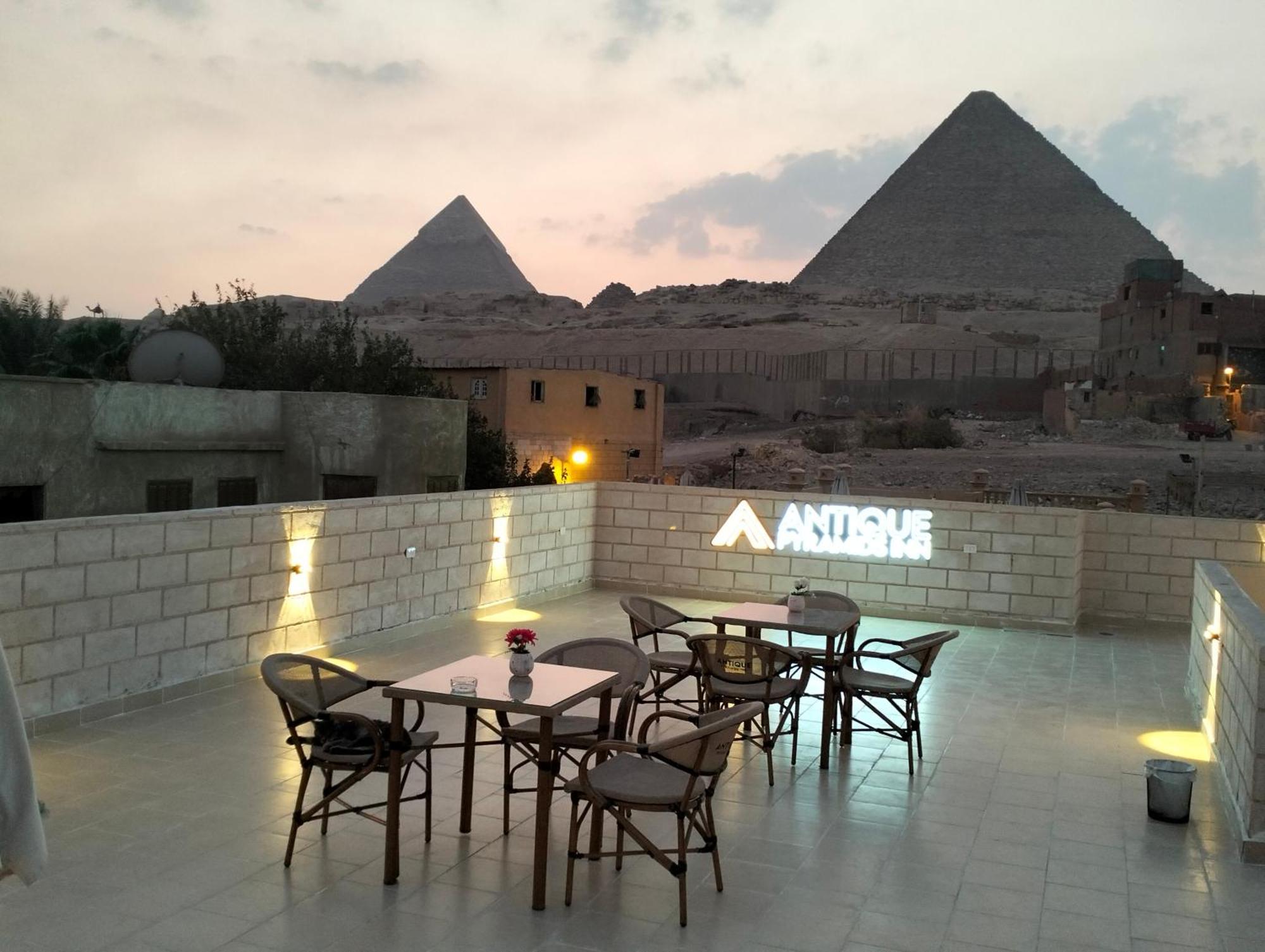 Antique Pyramids Inn Gíza Kültér fotó