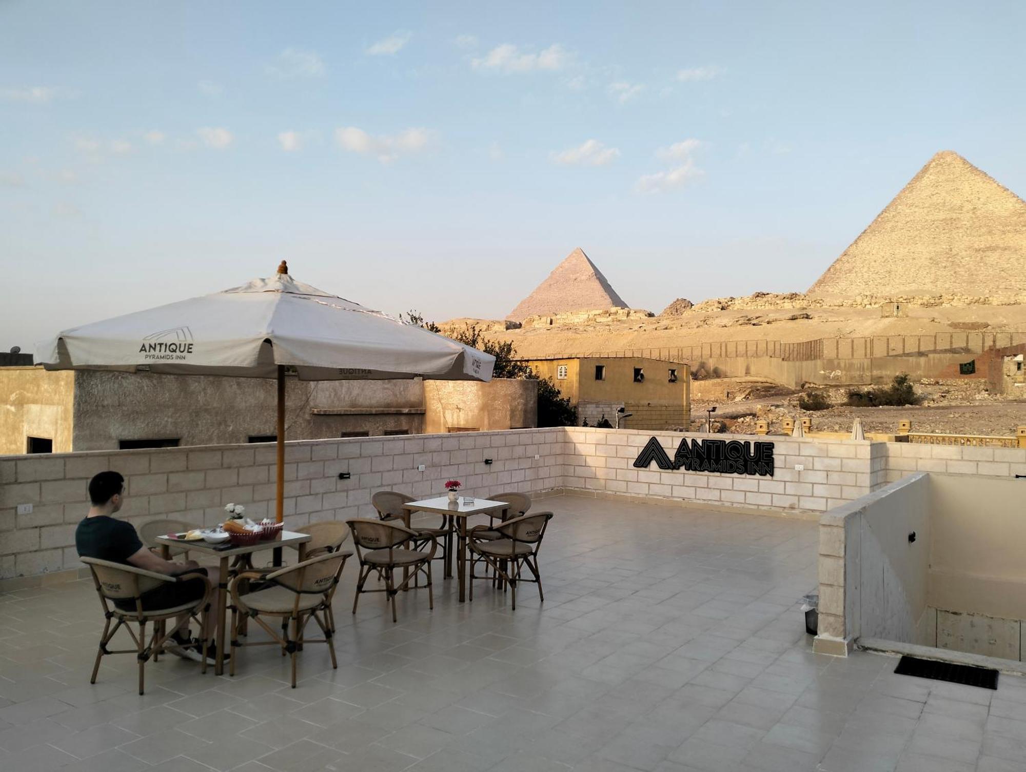 Antique Pyramids Inn Gíza Kültér fotó
