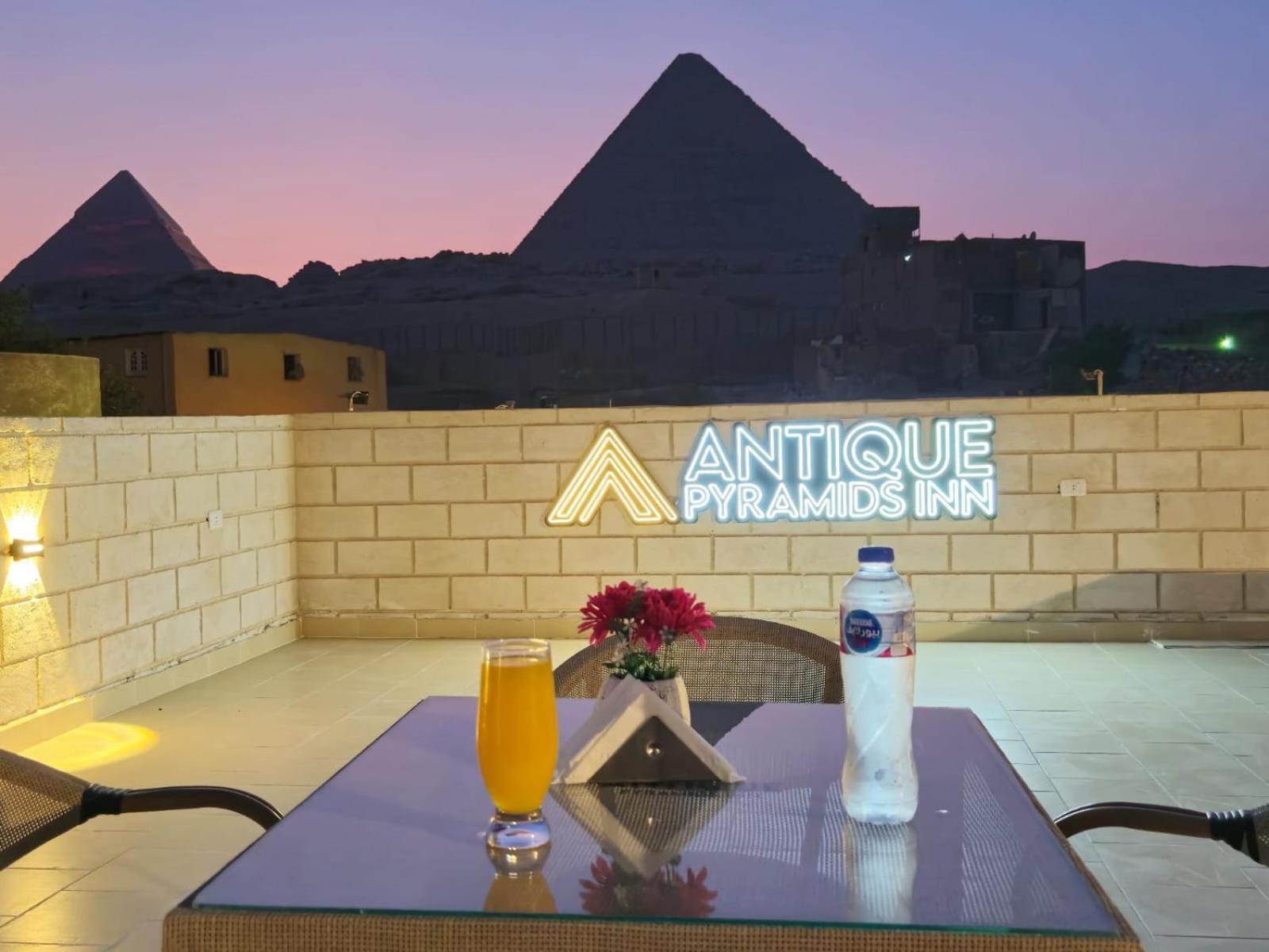Antique Pyramids Inn Gíza Kültér fotó