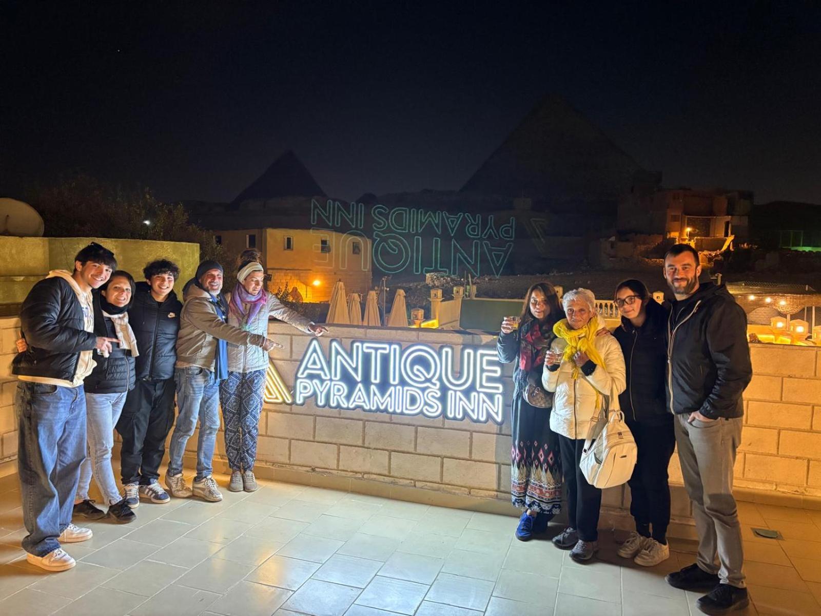 Antique Pyramids Inn Gíza Kültér fotó