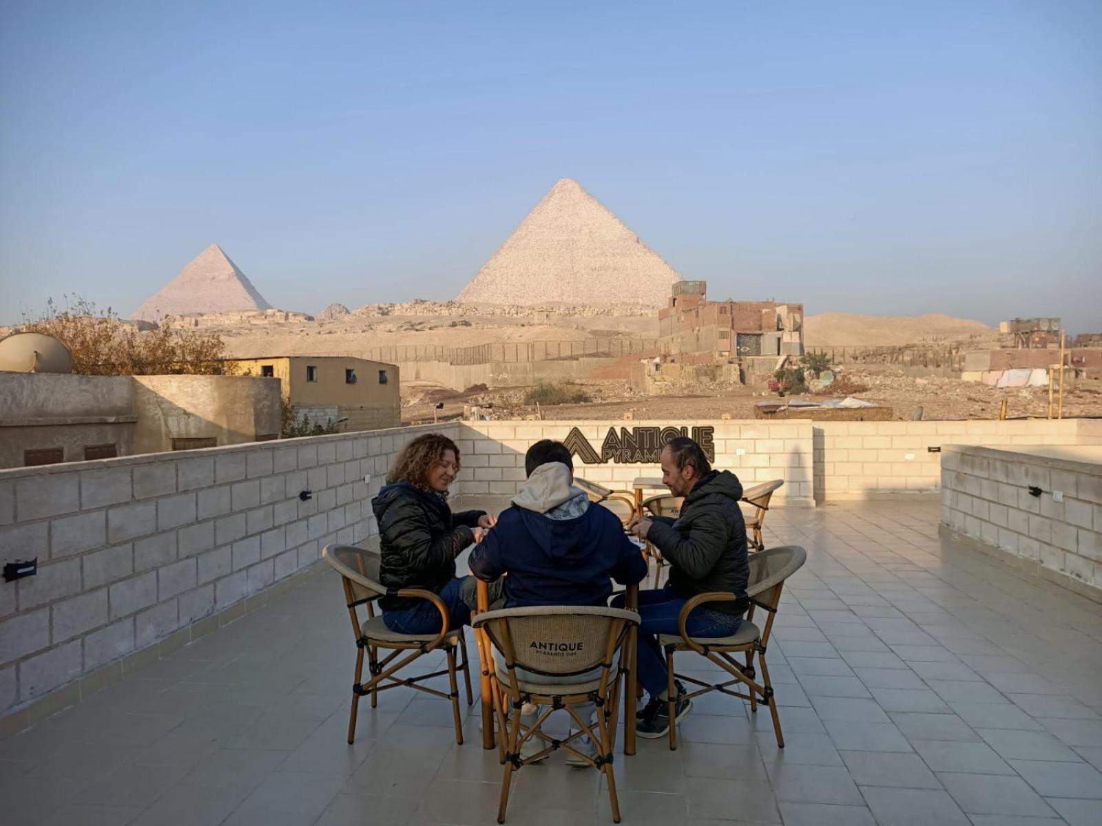 Antique Pyramids Inn Gíza Kültér fotó