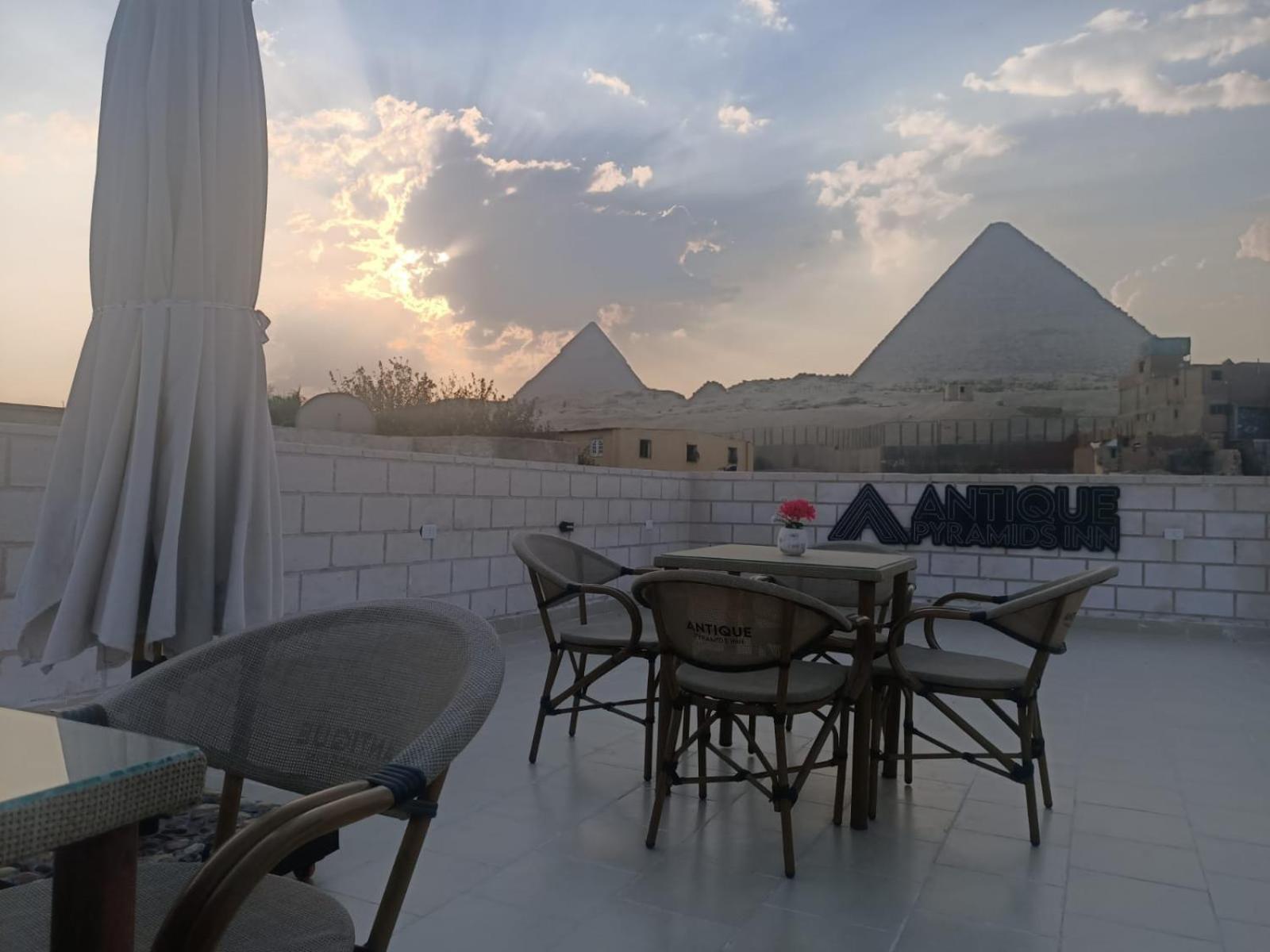 Antique Pyramids Inn Gíza Kültér fotó