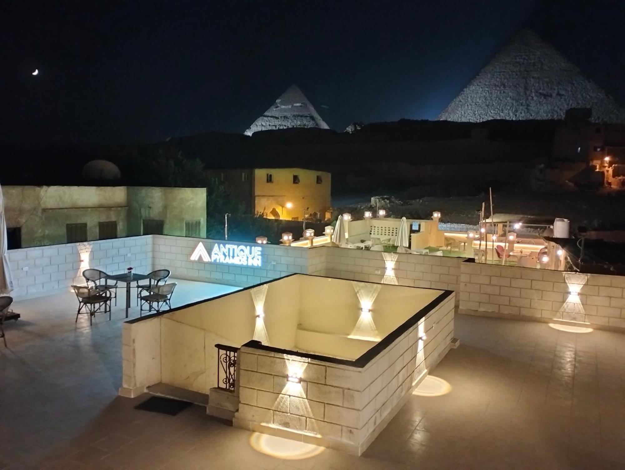 Antique Pyramids Inn Gíza Kültér fotó