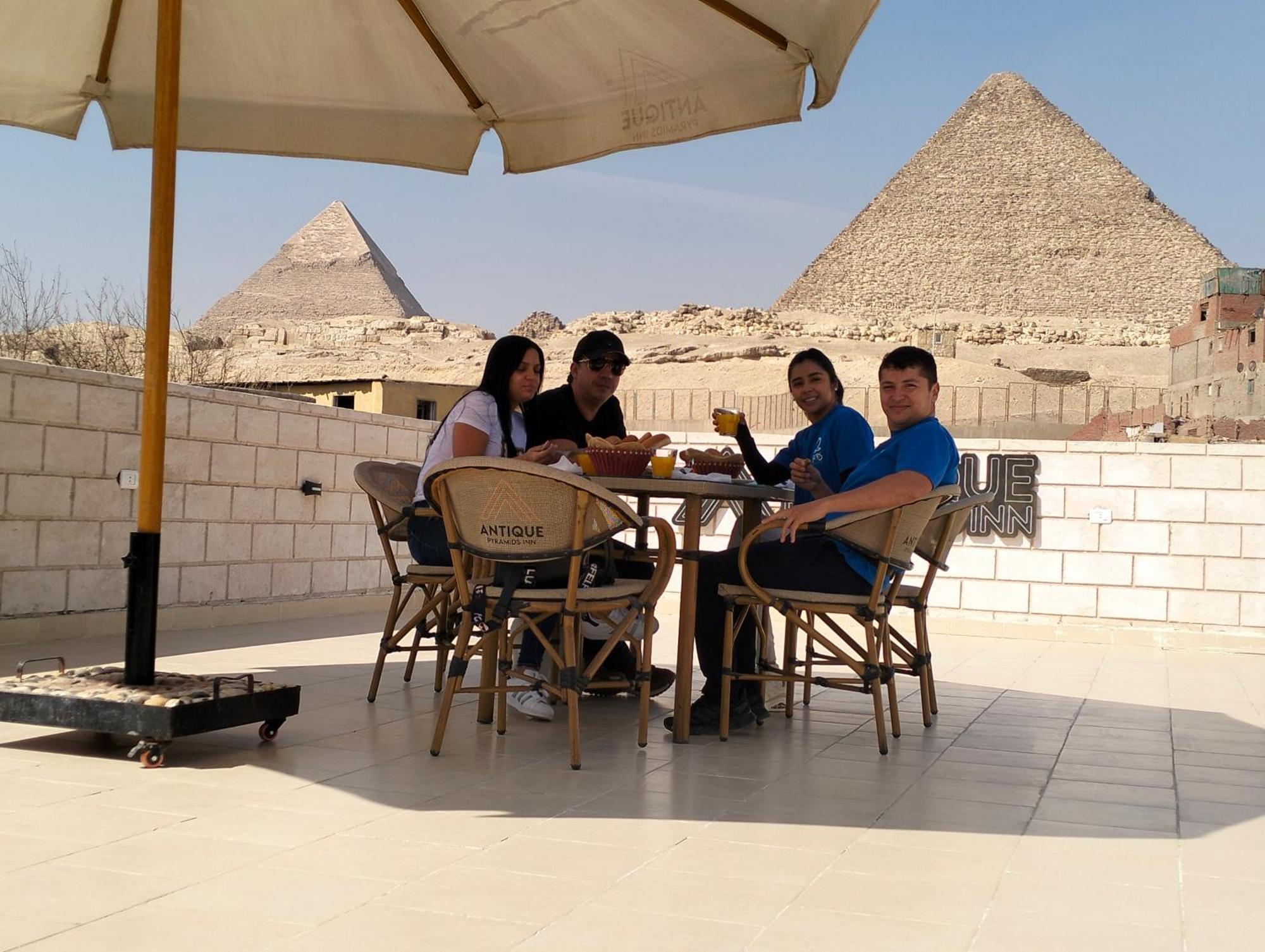 Antique Pyramids Inn Gíza Kültér fotó
